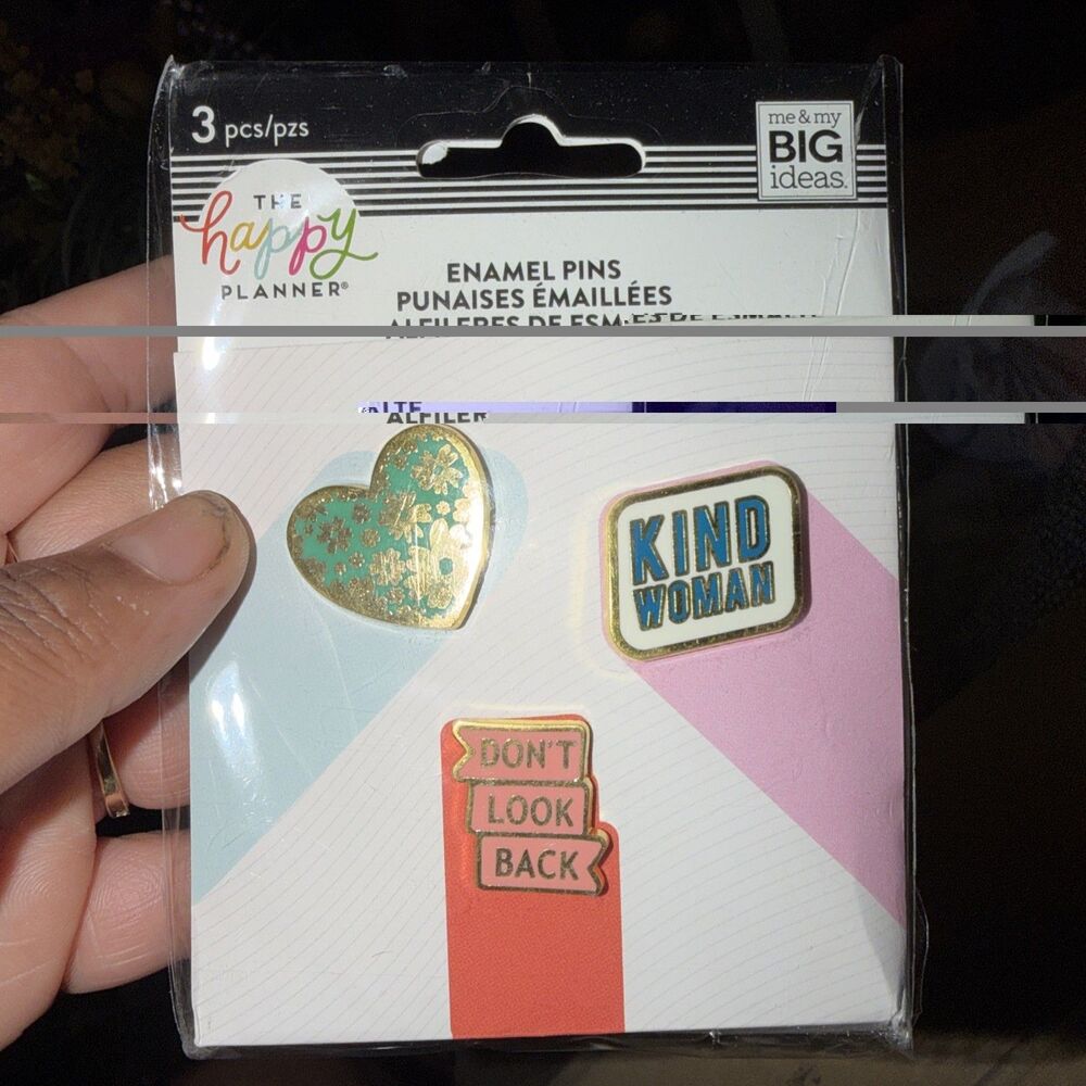 Happy Planner Enamel Pins Set of 3